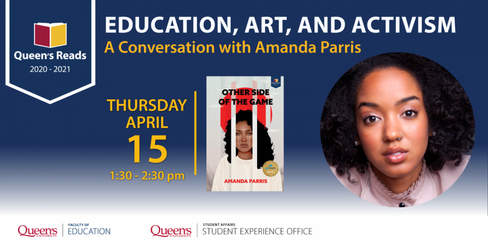 Amanda Parris Poster, information also listed in text below